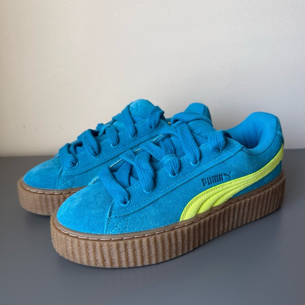 New PUMA x FENTY Creeper Phatty Leather Sneakers